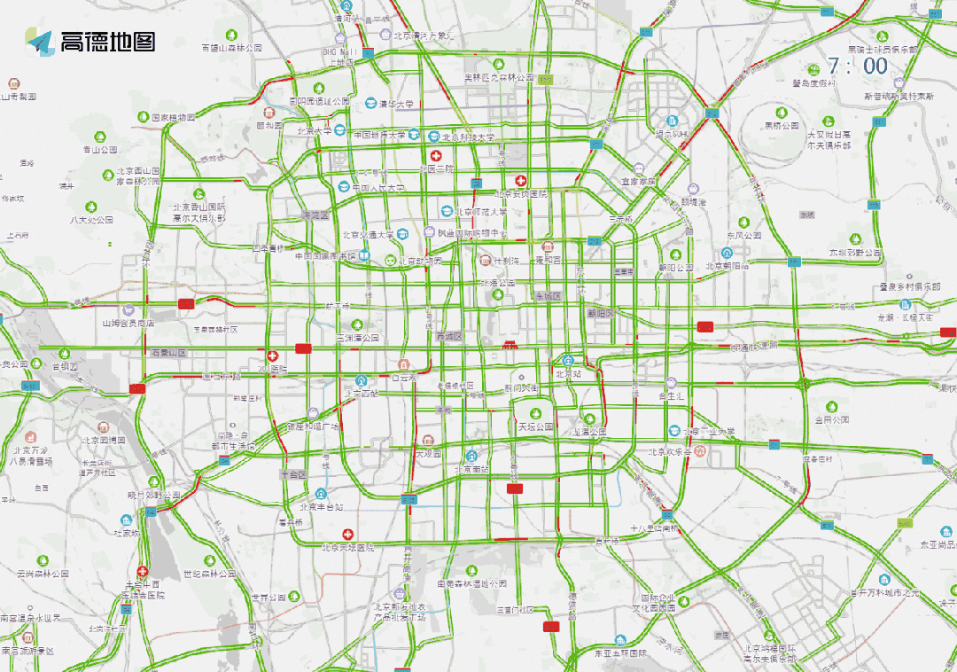出行提示_北京大型活動(dòng)場(chǎng)館周邊交通疏導(dǎo)_開學(xué)后早高峰交通預(yù)測(cè)