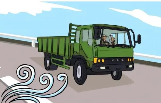 大風(fēng)天氣安全駕車_出行提示_緊閉車門防風(fēng)沙