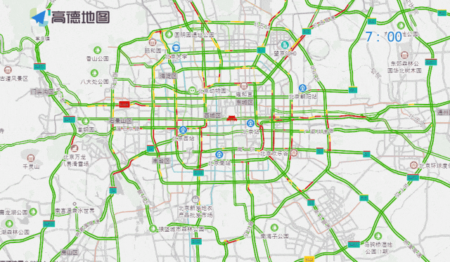 工作日早晚高峰交通壓力_出行提示_早高峰城區(qū)道路車(chē)流量大