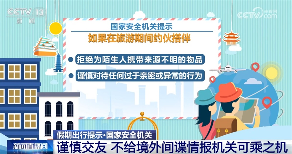 出行提示_境外旅游國家秘密保護_出國旅游安全防范