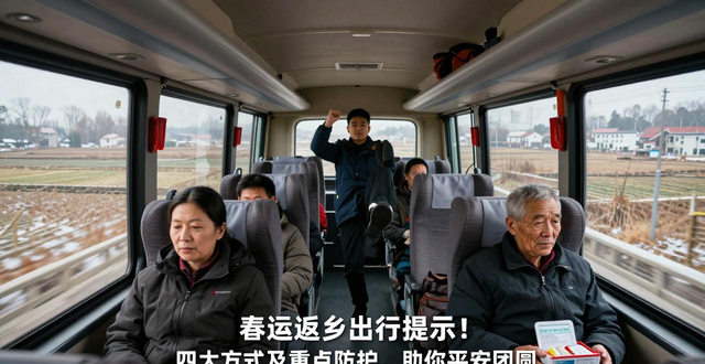 出行提示_春運(yùn)出行健康防護(hù)_飛機(jī)火車大巴自駕防護(hù)指南