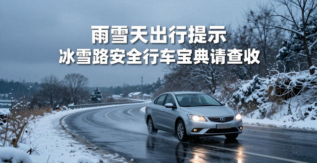 雪天安全行車指南_冰雪路面駕駛技巧_出行提示