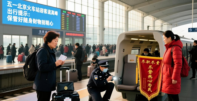 出行提示_小長(zhǎng)假鐵路旅客量統(tǒng)計(jì)_北京鐵路警方提醒旅客保管財(cái)物