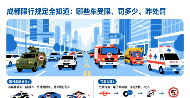 成都限行處罰標(biāo)準(zhǔn)_成都限行車輛定義_限行