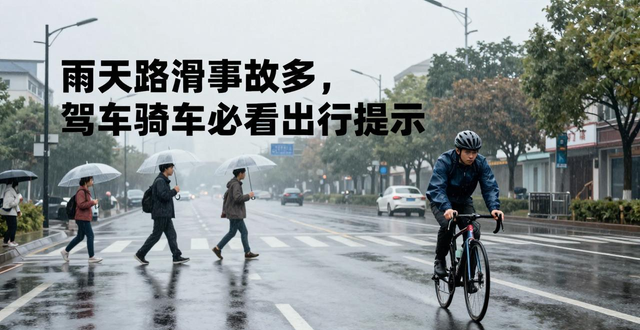 出行提示_雨天非機動車出行安全_雨天駕車安全提示